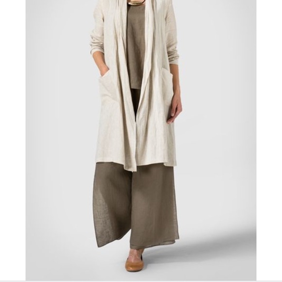 linen duster jacket